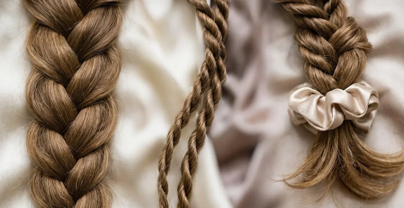 Différentes techniques de tressage nocturne pour enfants aux cheveux volumineux